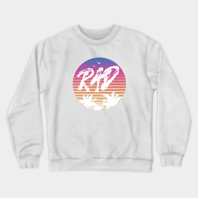 RAD #1 Crewneck Sweatshirt by RickTurner